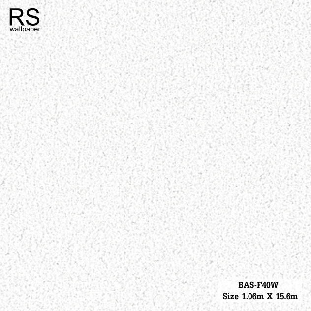 วอลเปเปอร์ สีขาว BAS-F40W