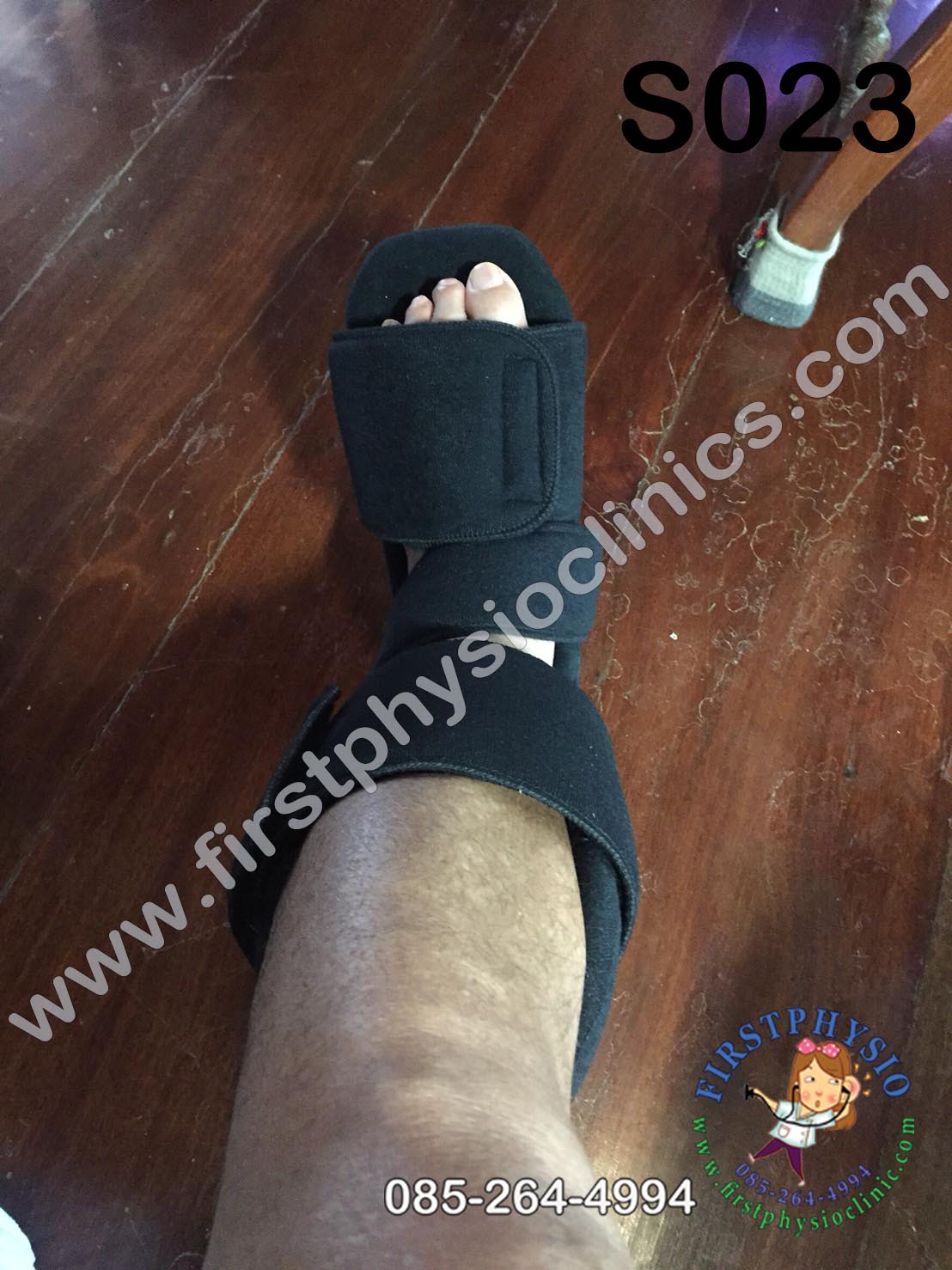 อุปกรณ์ดามกันเท้าตกแบบ 90 องศา อุปกรณ์ดามกันเท้าตก [#1 AFO 90]