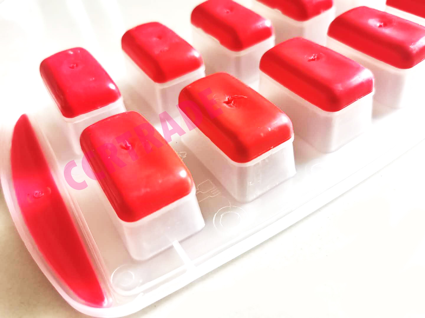 ที่ทำน้ำแข็งซิลโคน 12 ช่อง 20 ซม.(งานไดโซะ)