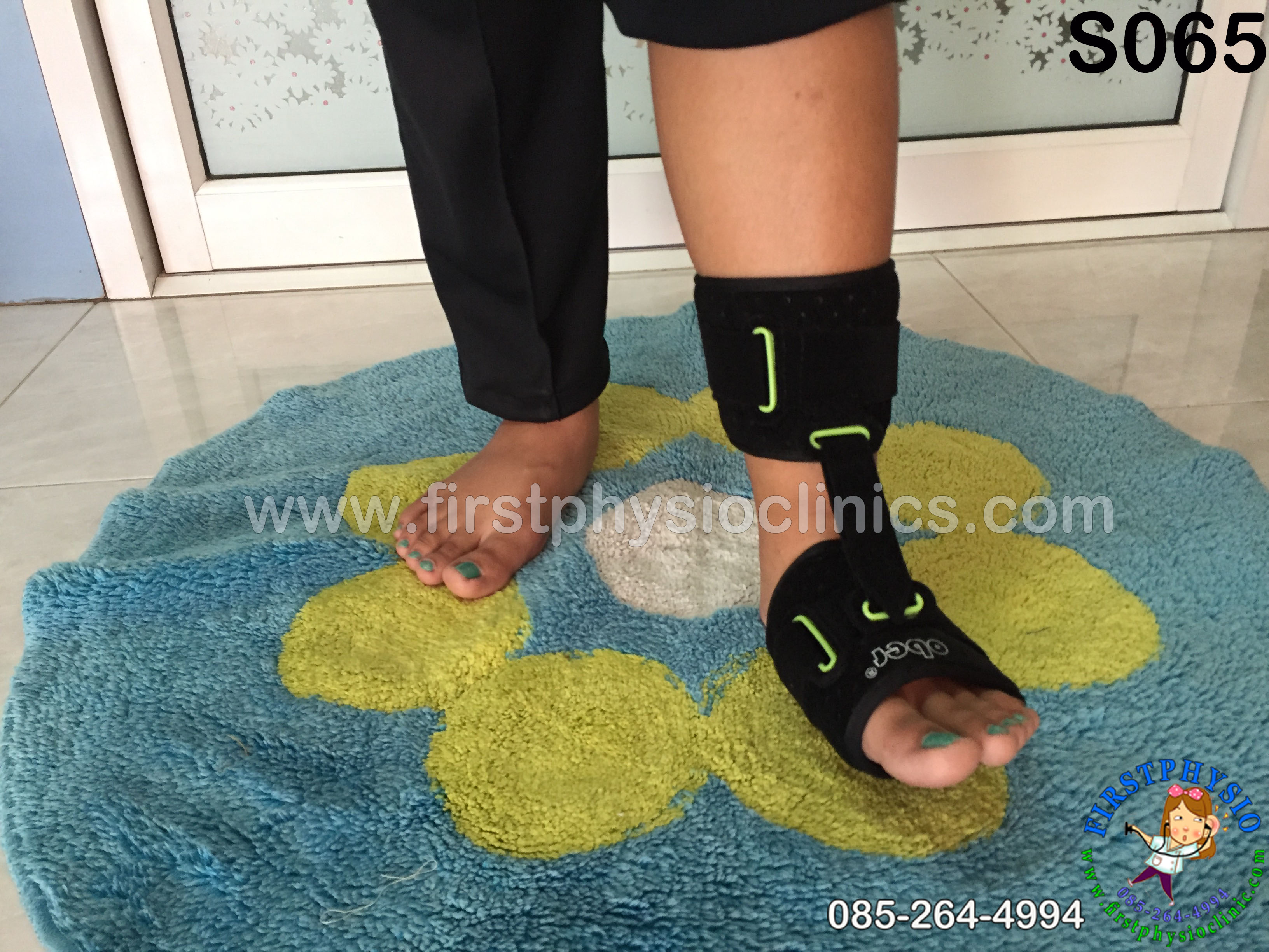 สายรัดกระดกเท้า (Foot up)/อุปกรณ์กันปลายเท้าตก/เท้าแกว่ง/สายรัดพยุงข้อเท้า/สายรัดพยุงปลายเท้า/ที่ประคองปลายเท้า