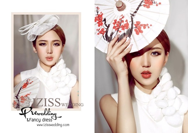 PW027 - **เลิกผลิตค่ะ** ชุดคู่ถ่ายพรีเวดดิ้ง (prewedding dress) & ชุดแต่งงานแฟนซี (Fancy wedding dress)ชายหญิง "ธีมสีขาว-ดำ"