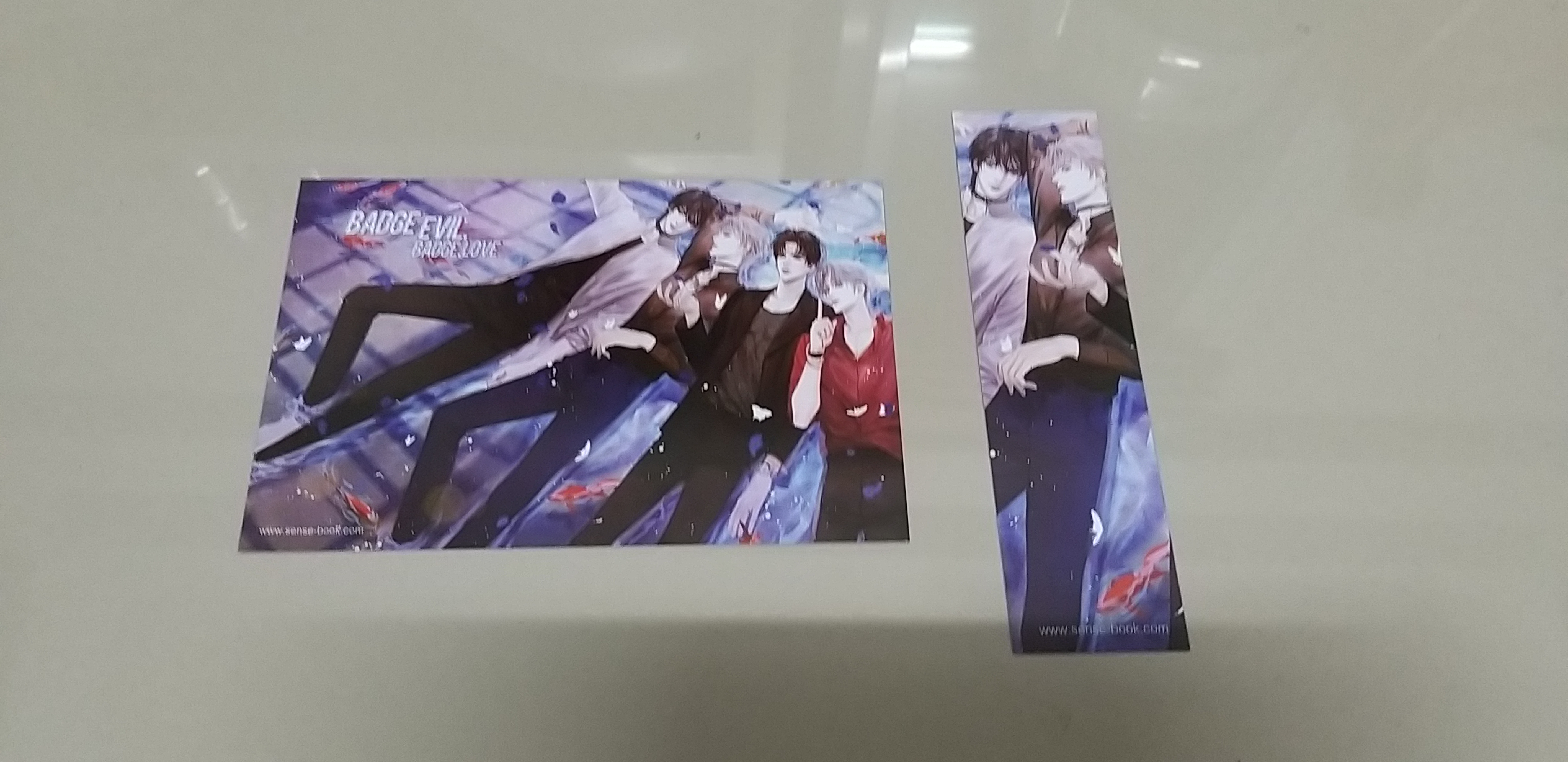 โปส+ที่คั่น ทาสผัว Badge Evil Badge Love