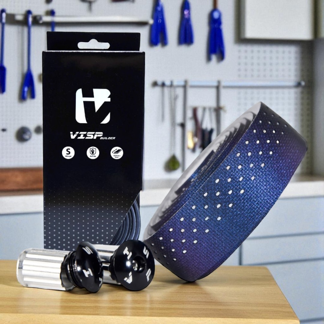 ผ้าพันแฮนด์จักรยานเสือหมอบ VISP BUILDER V4