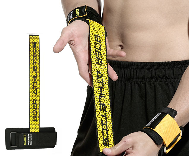 Straps Boer แสตรปส์ ผ้าพันข้อมือยกน้ำหนัก