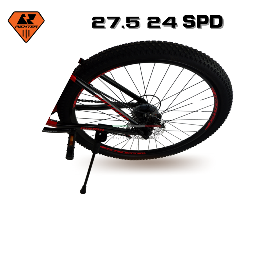 เปิดตัวใหม่ส่งฟรี !! จักรยานเสือภูเขาล้อ 27.5 อลูมิเนียม RICHTER MX100 ราคาถูก