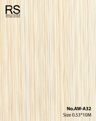 วอลเปเปอร์ลายเส้น สีส้ม No.AW-A32