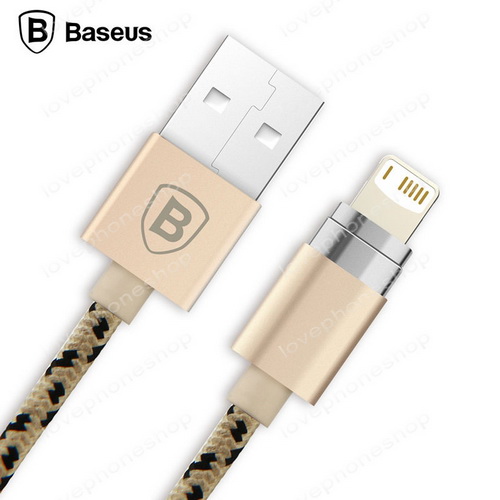 Baseus สายชาร์จแม่เหล็ก สำหรับ iPhone 7/7Plus,6/6Plus,5/5S และ Ipad Lightning to USB Cable (ส่งฟรี)