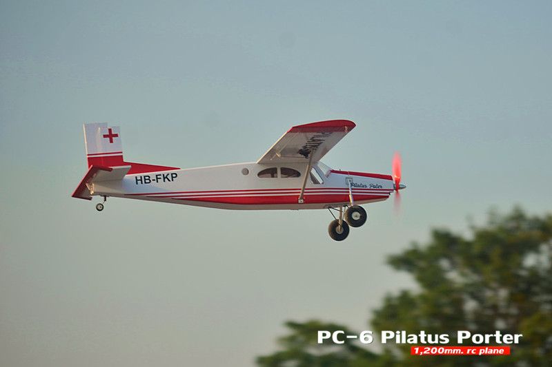 Pilatus Pc-6 Porter 1,200mm.(PNP) เครื่องบินบังคับ