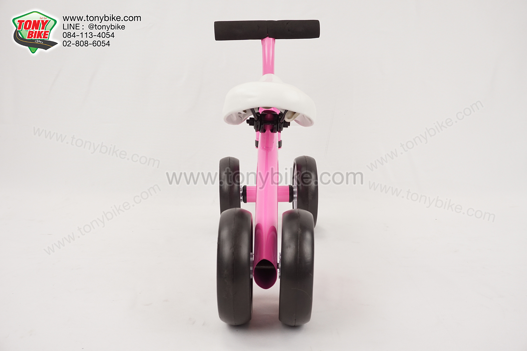 จักรยานขาไถ จักรยาน balance bike สีชมพู