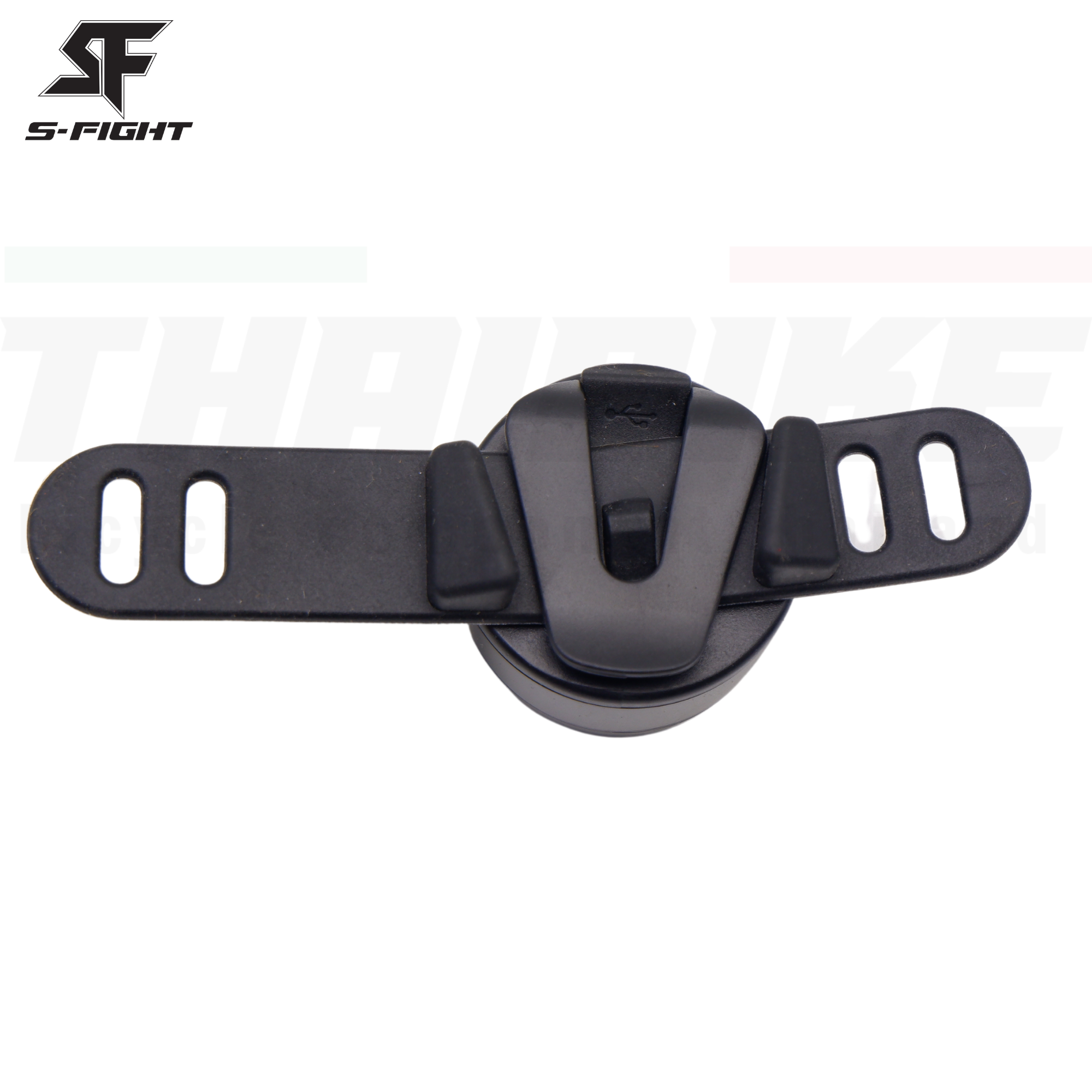 ไฟท้ายจักรยานแบบเบรคออโต้ 5 สเต็ป SMDLED S-FIGHT รุ่น SL-03