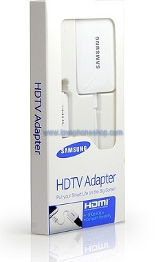 สายต่อ HDMI (HDTV Adapter) for Samsung Galaxy S3/S4/S5/Note2/Note3/Note4/Note8/Mega6.3/Tap S/Tap S2/Tap3 10.1 (Sale!!มีจำนวนจำกัด)