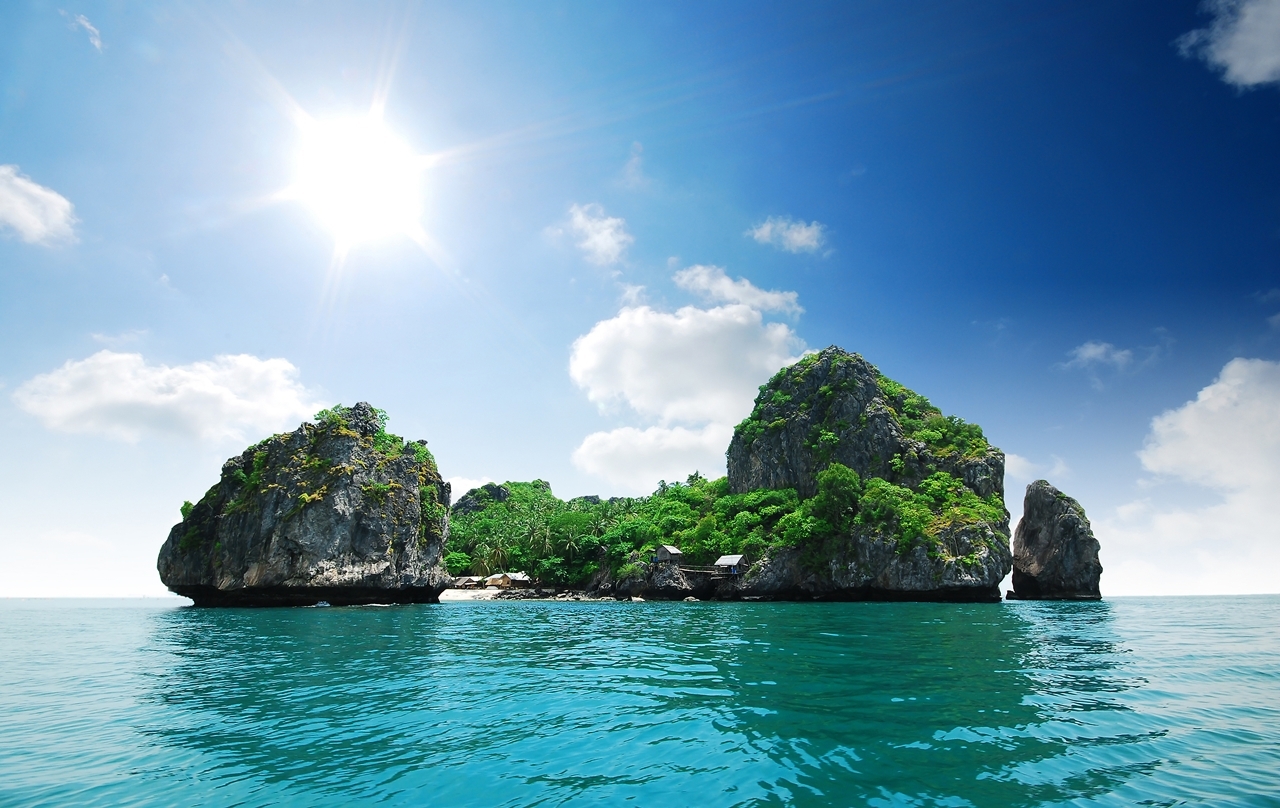 วอลเปปอร์ ภาพทะเล ชายหาด