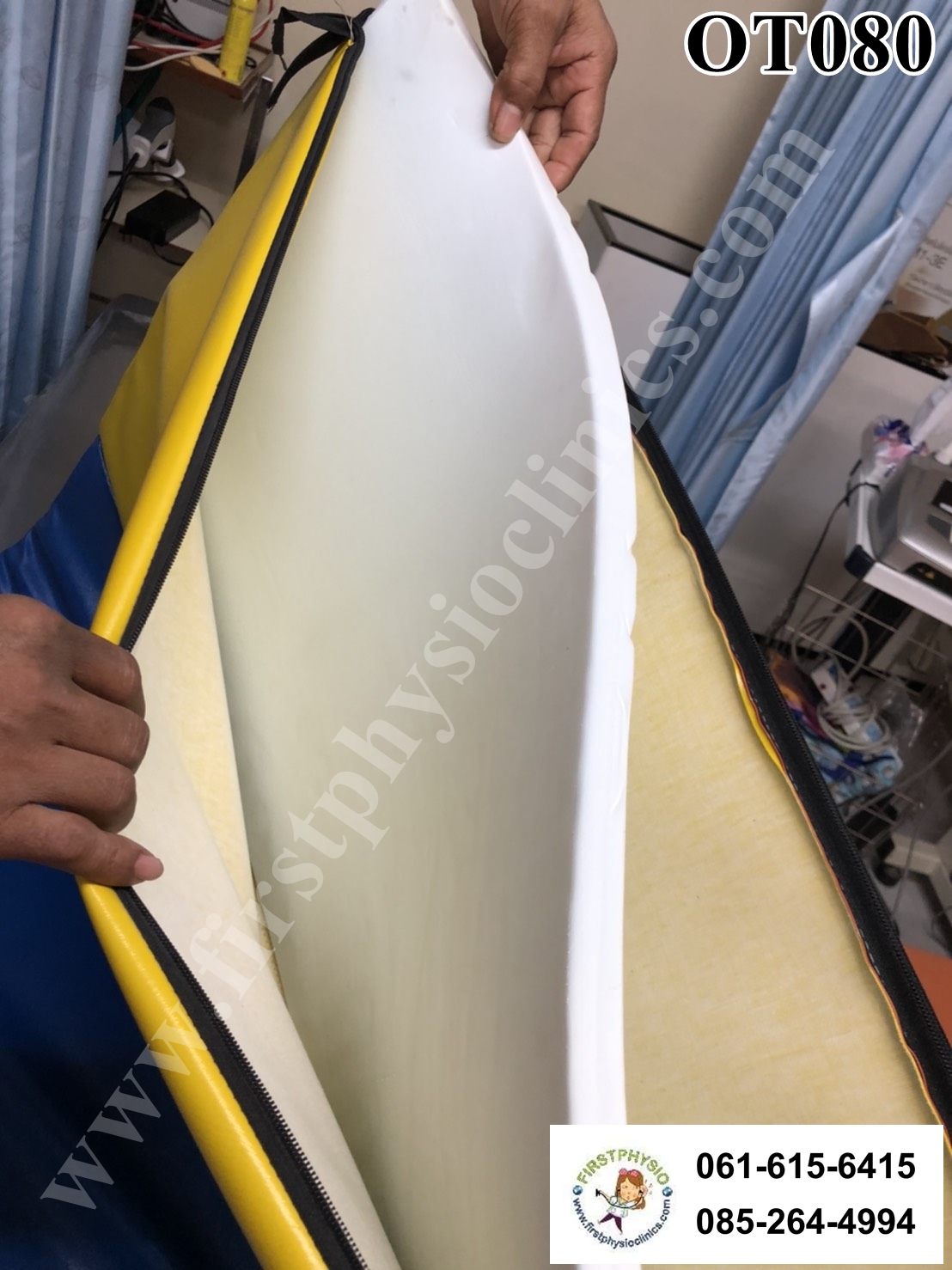 FIRSTPHYSIO/เบาะฝึกกิจกรรม / เบาะกายภาพ /เบาะฝึกคลานทางกายภาพบำบัด พับได้