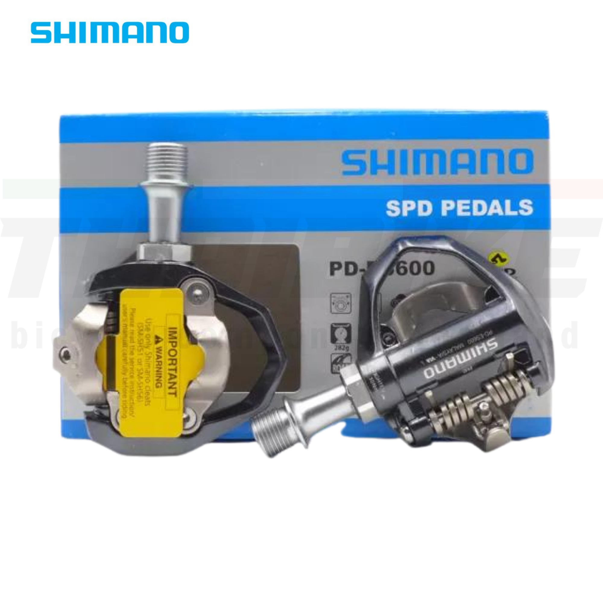 บันไดจักรยาน SHIMANO TIAGRA, PDES600, Light Action, มีคลีท, มีกล่อง (Malay)