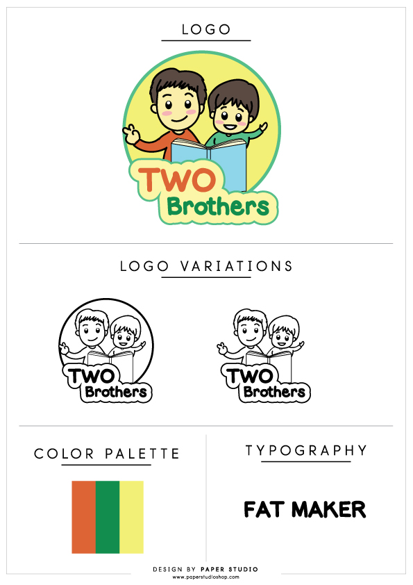 ผลงาน ออกแบบโลโก้การ์ตูน แบบมีคาแรคเตอร์การ์ตูน