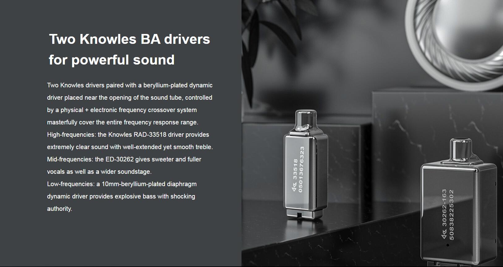 ขาย FiiO FH3 หูฟัง 3 ไดร์เวอร์ 2BA+1DD diaphragm ชุบ Beryllium รองรับ Hi-Res