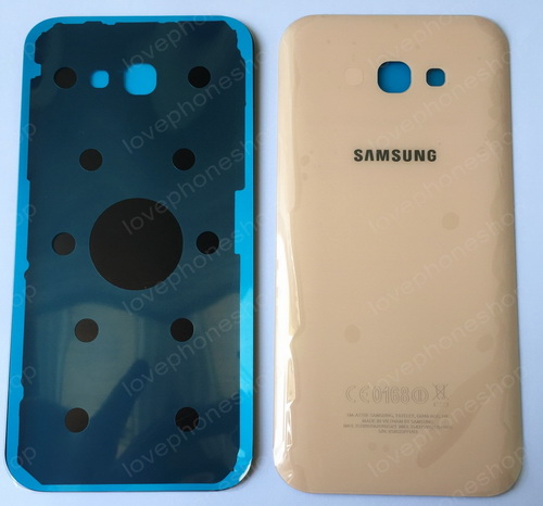 ฝาหลัง Samsung Galaxy A7 (2017) SM-A720 สีชมพู (Original Genuine Part) ส่งฟรี!
