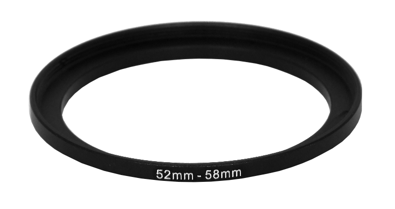Step Ring แหวนแปลงขนาดหน้าเลนส์ ขนาด 52-58 mm.