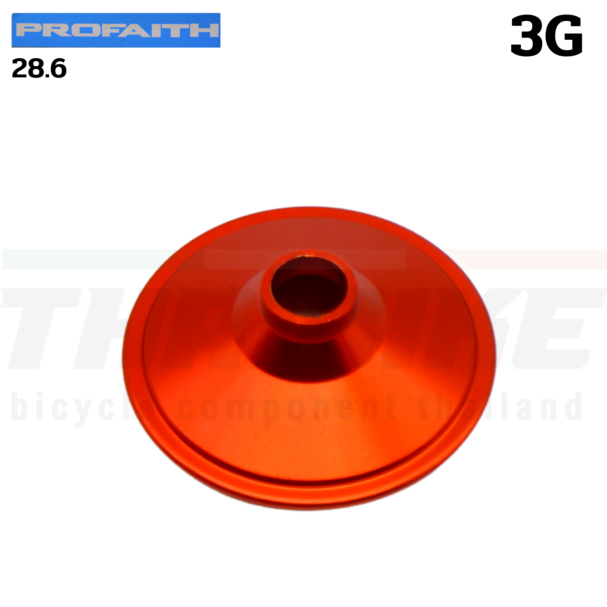 ฝาปิดสเต็มจักรยาน PROFAITH รุ่น 3G/9G พร้อมน็อต 28.6 Aluminum Alloy Cover