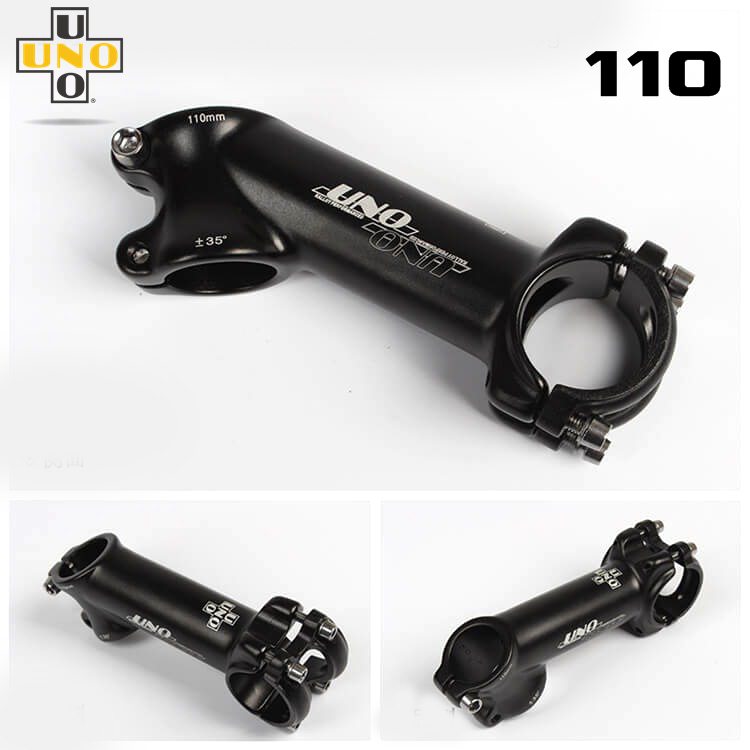 สเต็มจักรยานอลูมิเนียม UNO รุ่น AS021 +-35องศา สำหรับ 31.8 Ultra light