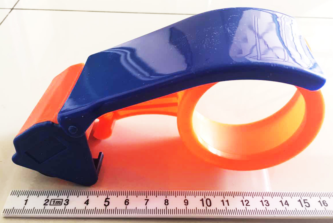 ที่ตัดเทปลังพลาสติก หน้ากว้าง 2 นิ้วกล่อง 16 ซม.