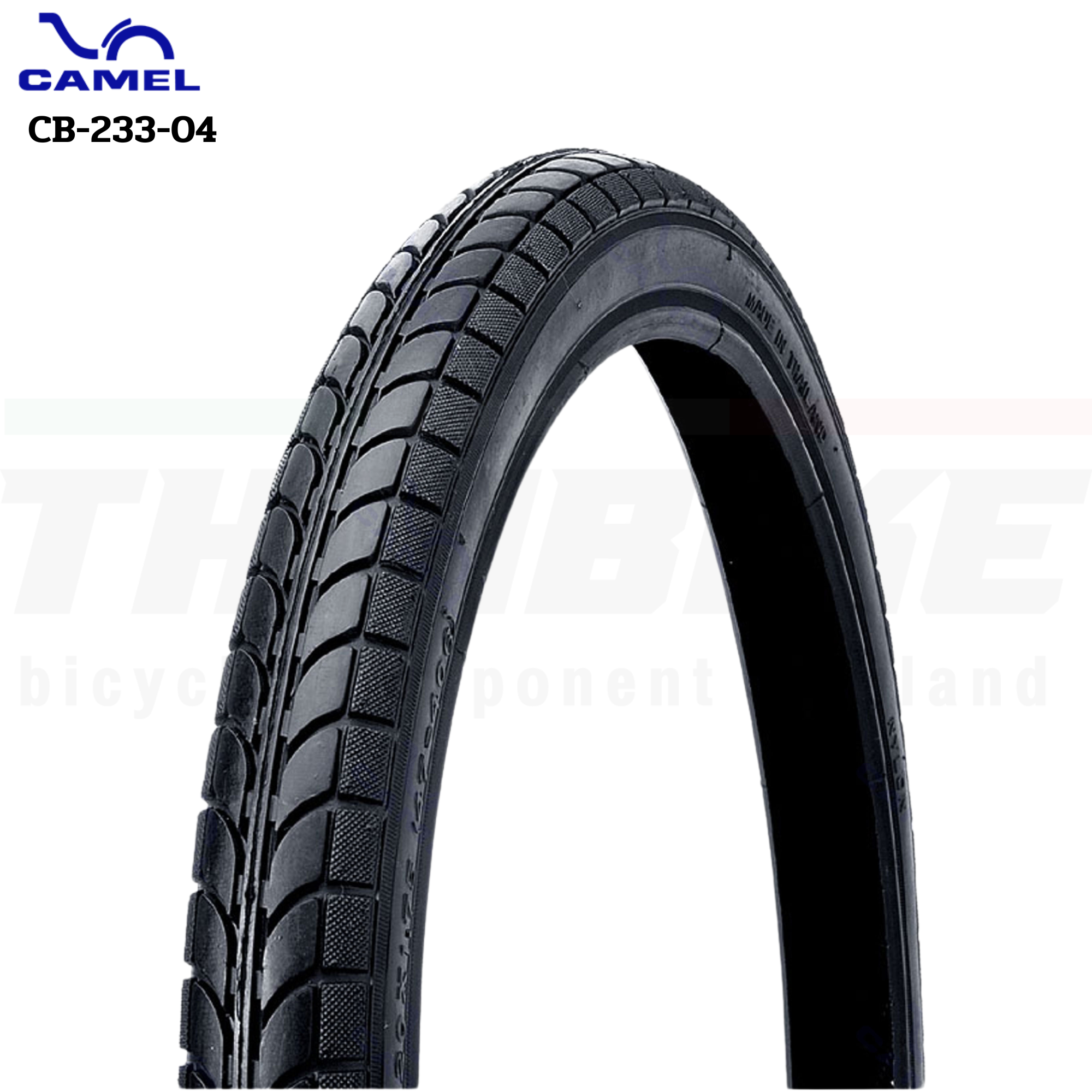 ยางนอกจักรยานขอบขาว CAMEL 20x1.75 CB-256-04 24X1.75 CB-233-04