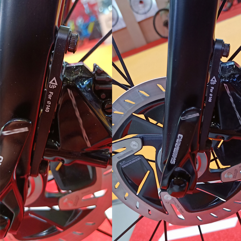 ADAPTER แปลงเบรคหมอบ FLATMOUNT ZTTO For 140 160mm แปลงเบรคจักรยานเสือหมอบ