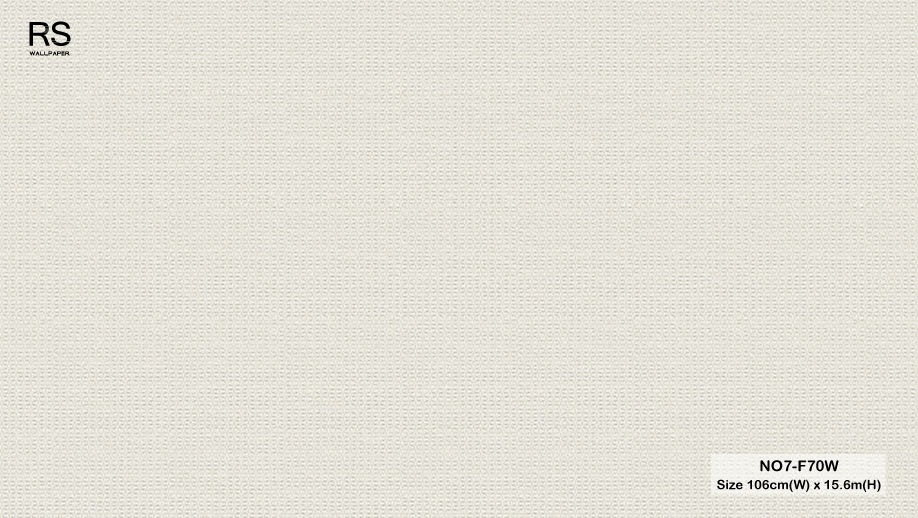 วอลเปเปอร์ สีครีม Ivory NO7-F70W