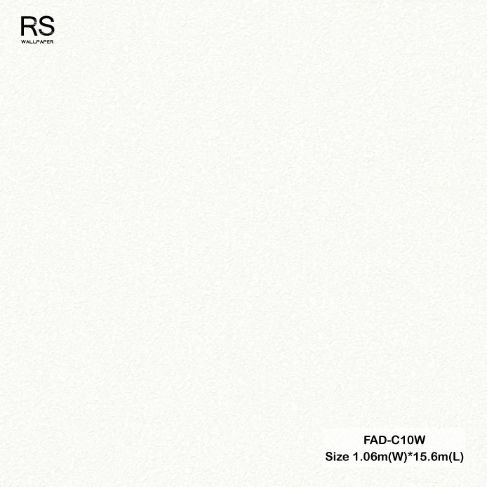 วอลเปเปอร์ลายปูนเปลือยคอนกรีต สีขาวอมครีม FAD-C10W