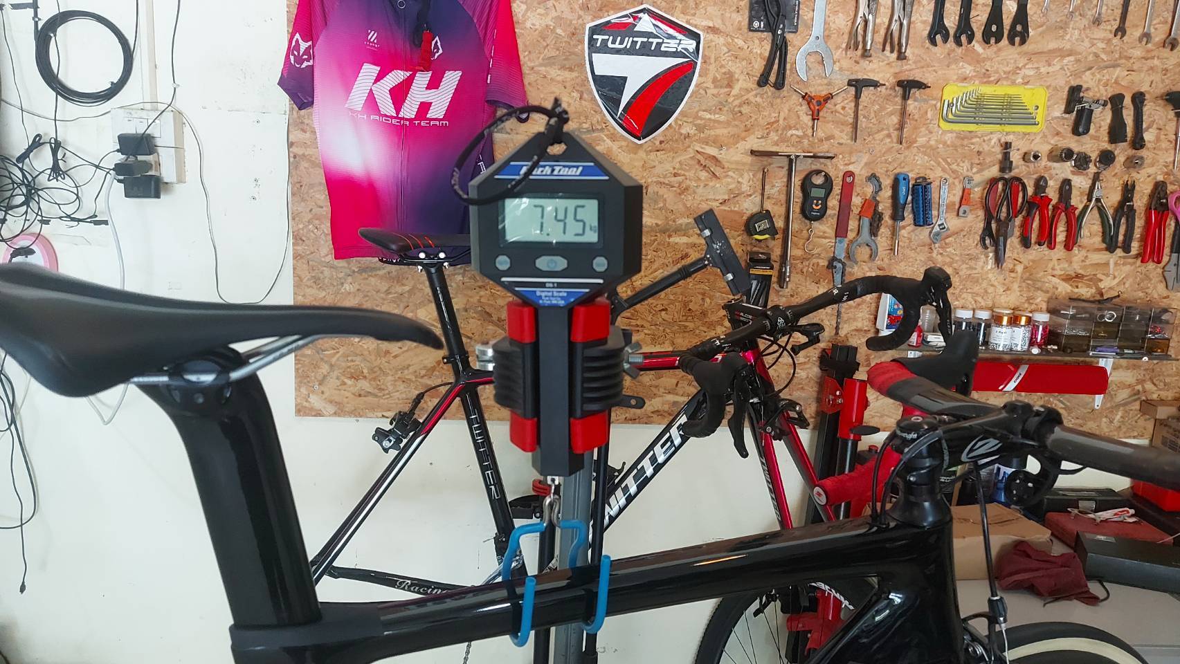 เฟรมจักรยานเสือหมอบคาร์บอนแท้ ULTRATEAM ประกันยาว