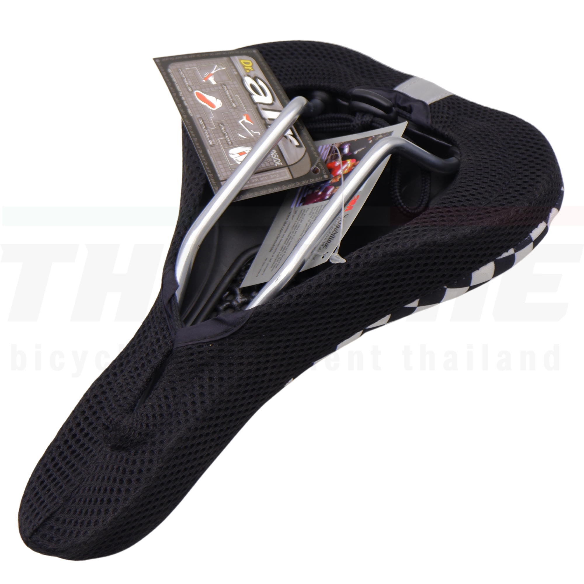 เบาะเจลจักรยาน Dr.AIR 02 แบบลาย อานเจล อานจักรยาน