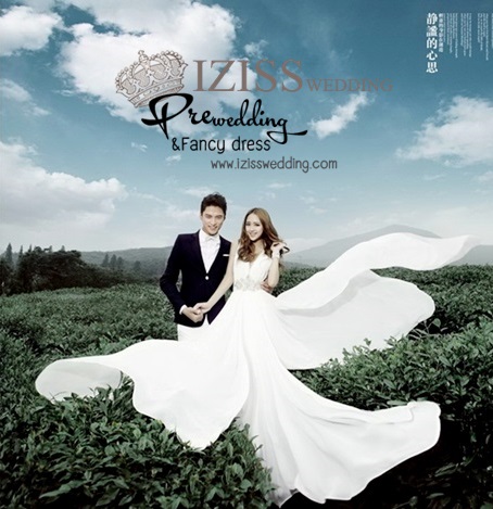 PW071 - **เลิกผลิตค่ะ** ชุดคู่ถ่ายพรีเวดดิ้ง (prewedding dress) & ชุดแต่งงานแฟนซี (Fancy wedding dress)ชายหญิง "ธีมสีขาว-ดำ"