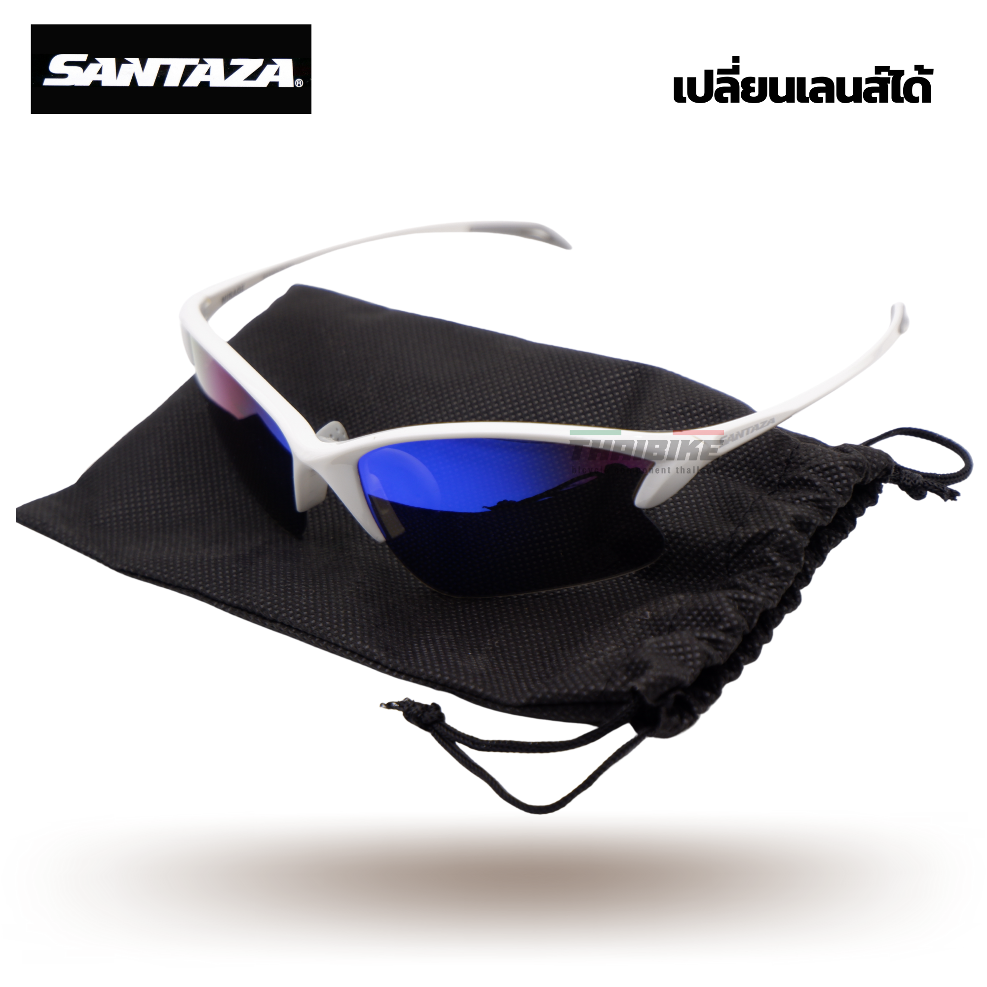 แว่นกันแดดปั่นจักรยาน SANTAZA แบบเปลี่ยนเลนส์ POLARIZE งานไต้หวัน