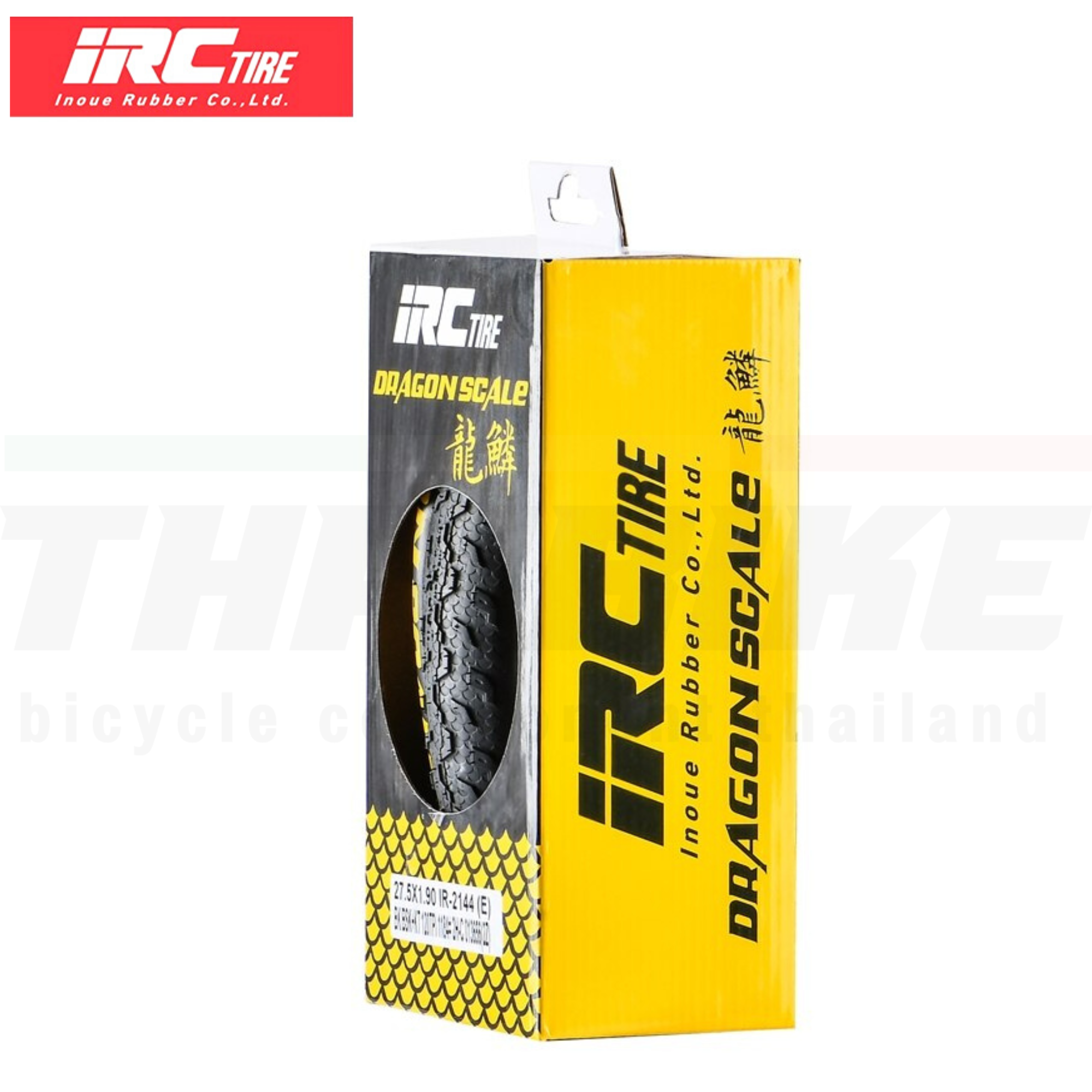 ยางนอกจักรยานเสือภูเขาขอบพับ รุ่นเบาพิเศษ IRC 26/27.51.9 29X1.95 SUPER LIGHT DRAGON SCALE