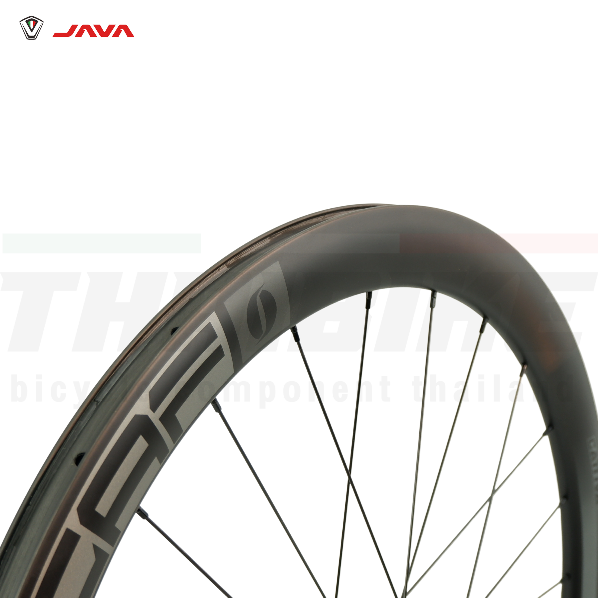 ล้อจักรยานคาร์บอนเสือหมอบแบบดิสเบรคยี่ห้อ JAVA Deca 50 AIR carbon ดุม ceramic