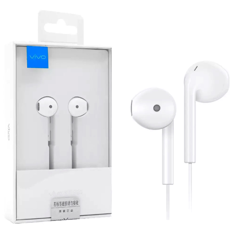 หูฟัง VIVO แท้!! In-ear Headphones Hi-Fi รุ่น XE680 ( สีขาว ) ส่งฟรี!!