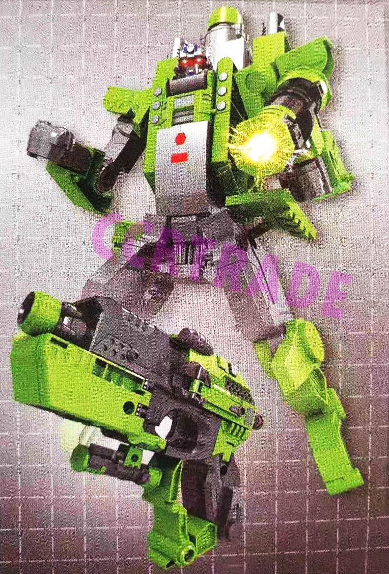 ปืนเนิร์ฟหุ่นแปลงร่าง+กระสุนโฟมแผง 22x29 ซม.(1x3)