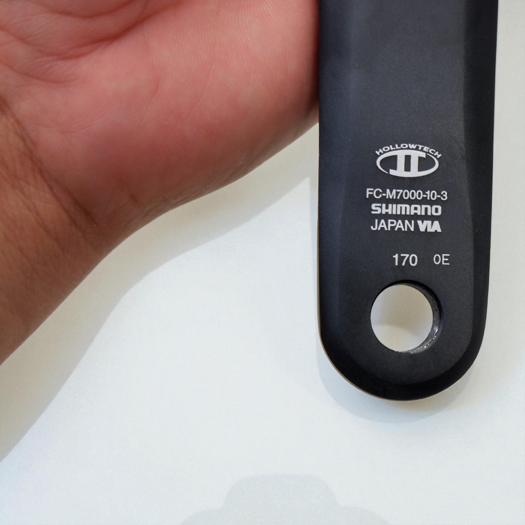 จานหน้า Shimano Deore FC-M7000 (10/11 Speed) มีทั้งรุ่น 1×, 2×, 3× เลือกได้ 170/175mm ของแท้ น้ำหนักเบา แข็งแรง