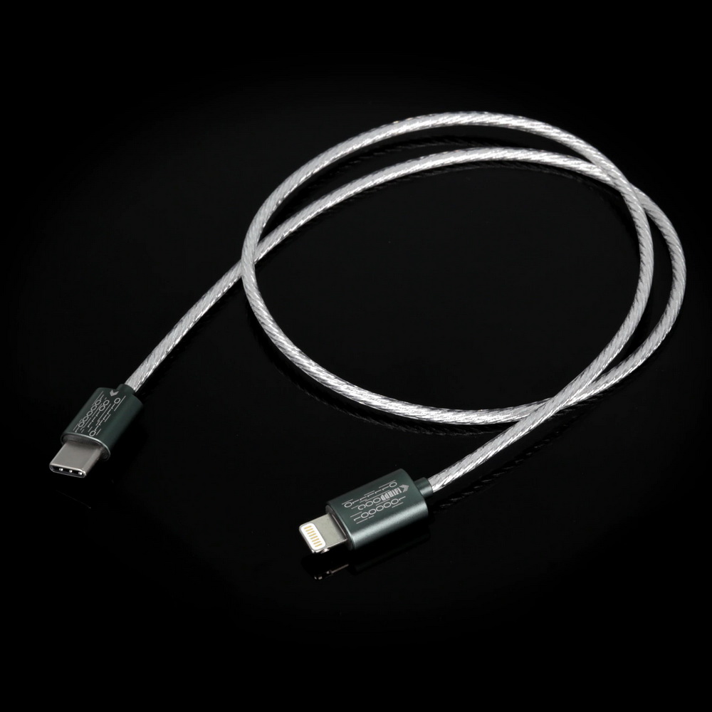 ขาย DD MFi06S สายแปลง Lightning เป็น USB TypeC สายชุบเงิน 6N OCC