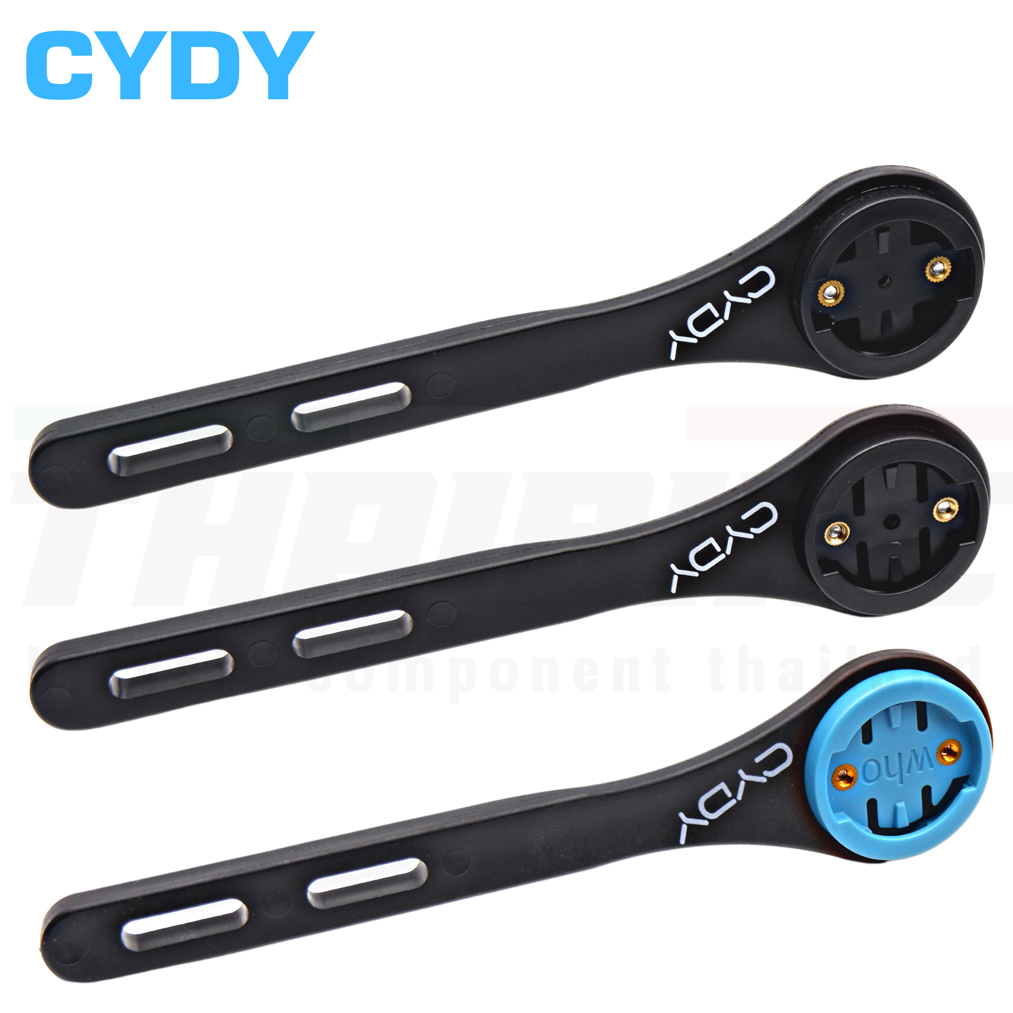 ขาจับไมล์จักรยานสำหรับติดแฮนด์อินทริเกต CYDY GARMIN WAHOO BRYTON คาร์บอน/ABS