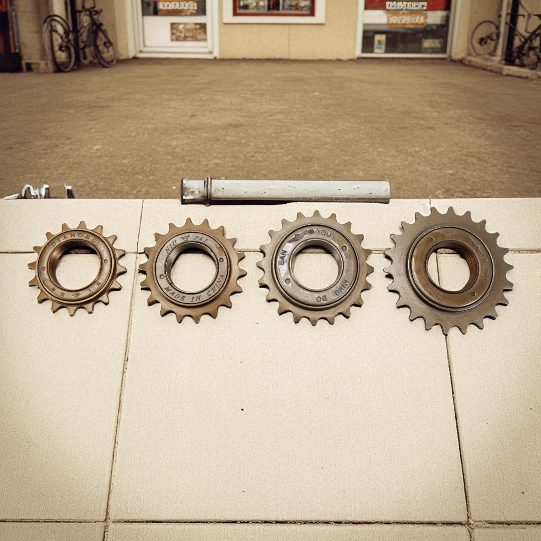 เฟืองหลังจักรยานซิงเกิ้ลสปีด เฟืองฟรี BMX / Fixie / เสือหมอบ / วินเทจ ขนาด 16-24 ฟัน (T)