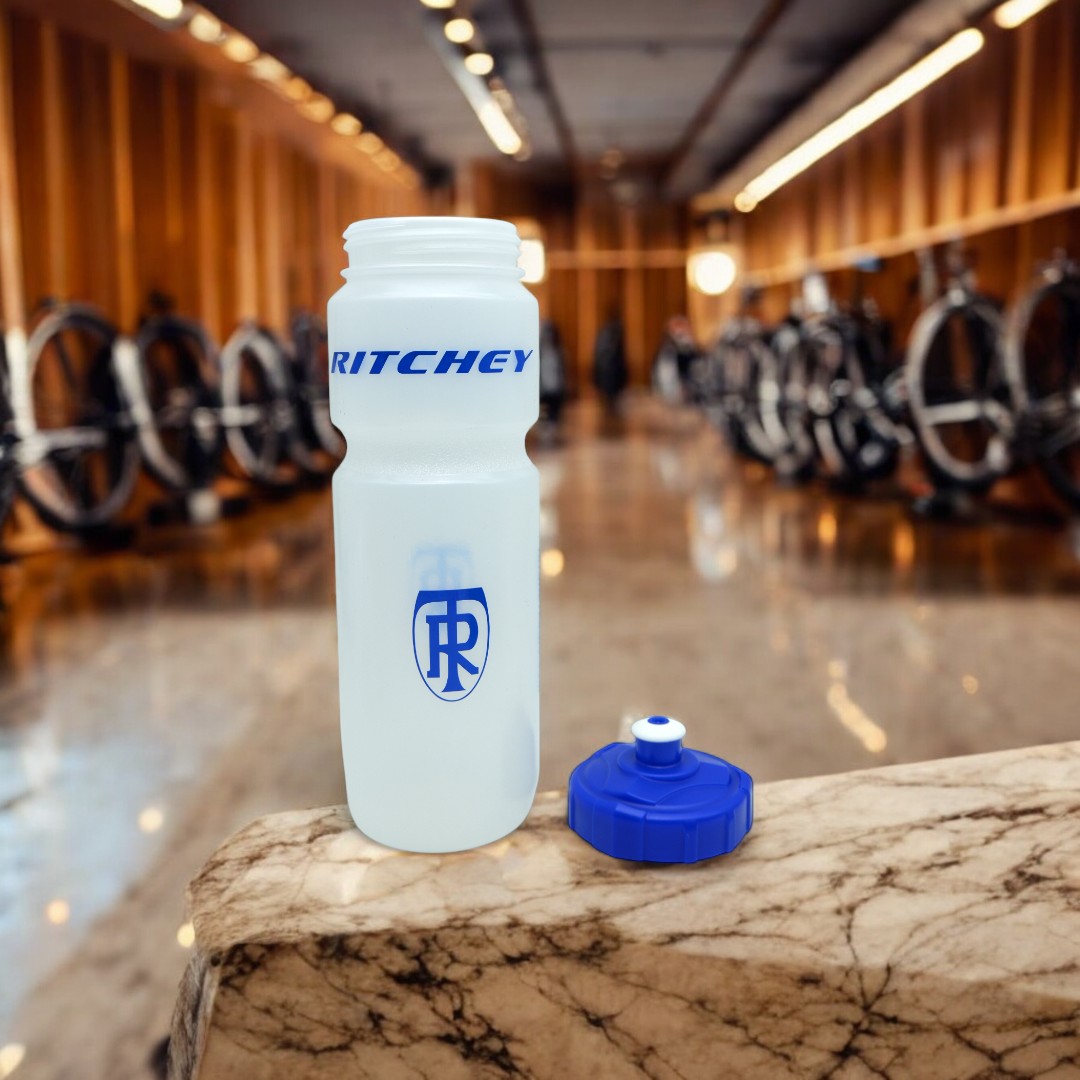 ขวดน้ำปั่นจักรยาน ขวดออกกำลังกาย RITCHEY สีขาวใส ขนาด 500/750 ml
