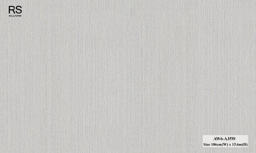 วอลเปเปอร์สีพื้น เทา AW6-A35W