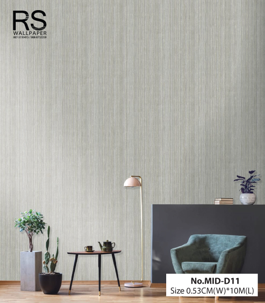 วอลเปเปอร์สีน้ำตาลทอง ผสมกลิตเตอร์สีทอง No.MID-D11