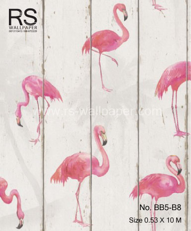 วอลเปเปอร์ ลายไม้ BB5-B8