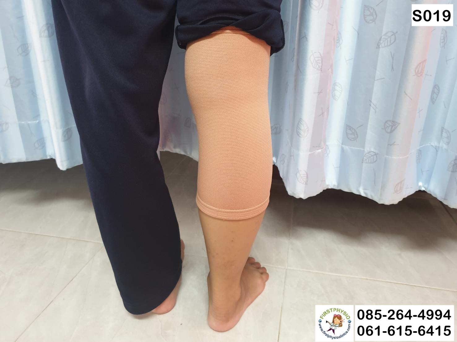 ผ้ายืดลดเข่า พยุงข้อเข่า ที่พยุงข้อเข่า พยุงเข่า สายรัดเข่า อุปกรณ์พยุงเข่า อุปกรณ์พยุงเข่า (Knee Support)ไม่มีแกนด้านข้าง [Knee Support]