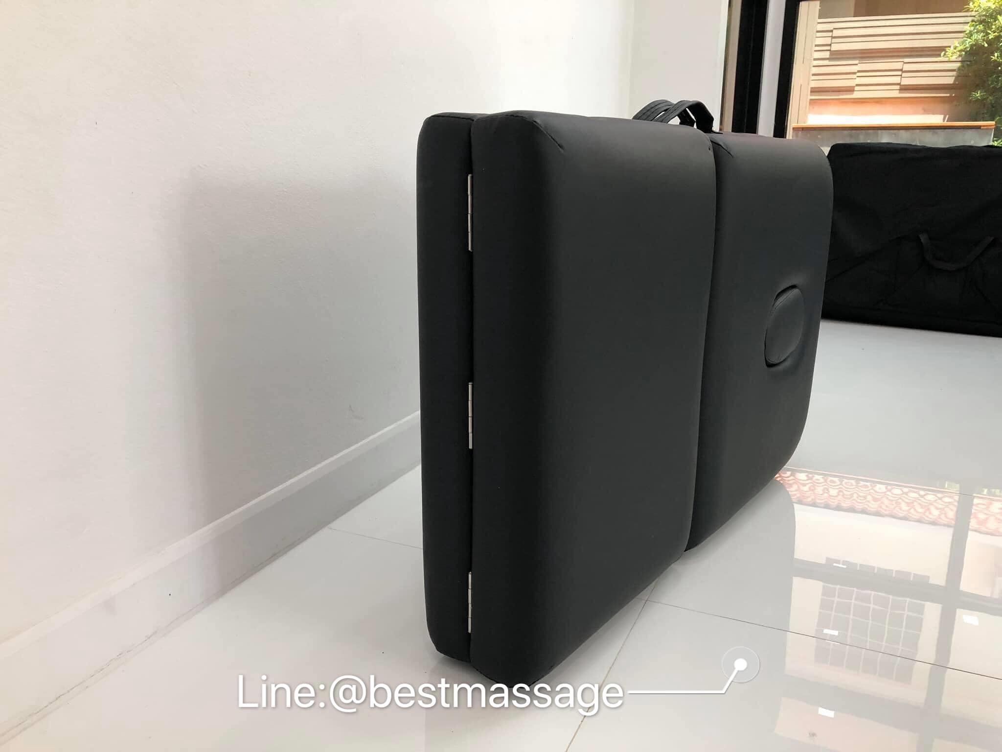 #เตียง3พับรุ่นพิเศษ185*60 cm. เตียงสัก #เตียงนวด #เตียงสปา #เตียงสักลาย #เตียงพกพา #เตียงพับได้ #เตียงนวดนักกีฬา #เตียงจัดกระดูก #เตียงกายภาพบำบัด