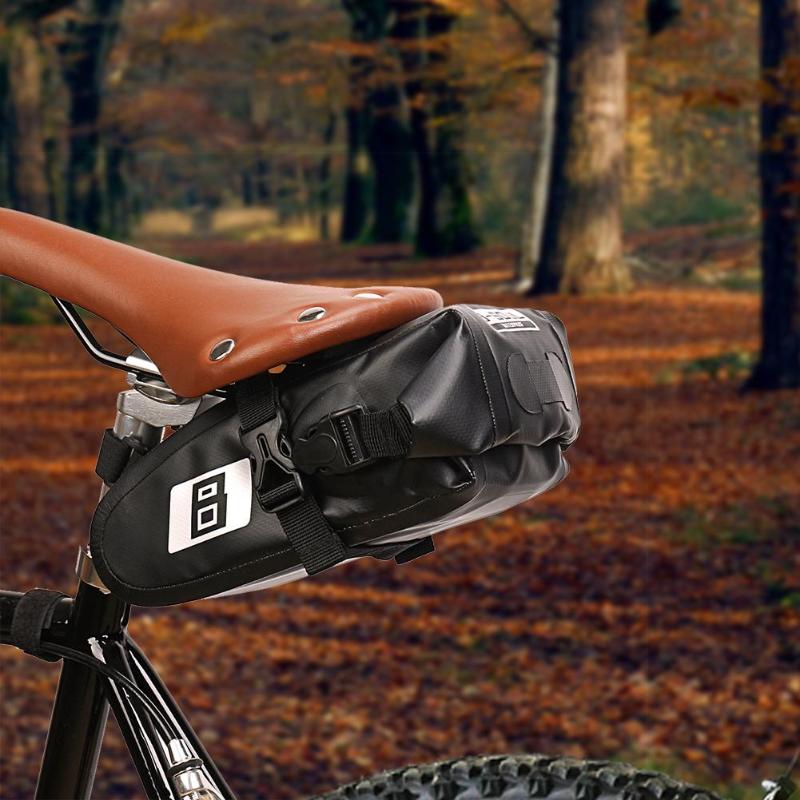 กระเป๋าใต้อานจักรยาน B-SOUL แบบกันน้ำ(ไม่รวมไฟ)