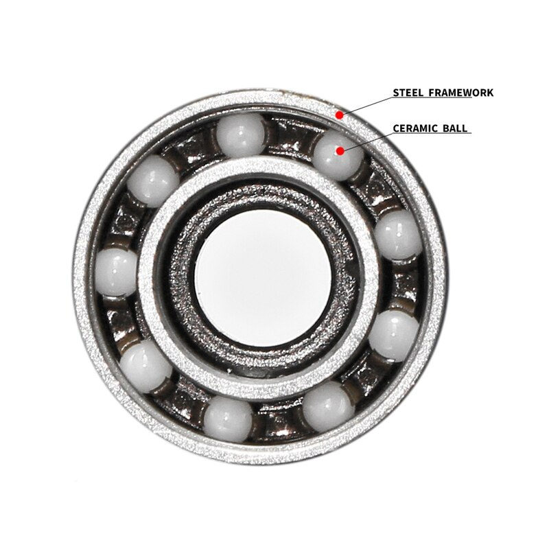 ลูกกลิ้งตีนผีเซรามิคติดจักรยาน 18T ยี่ห้อ MEIJUN ลื่น เบา ทน ลูกรอก