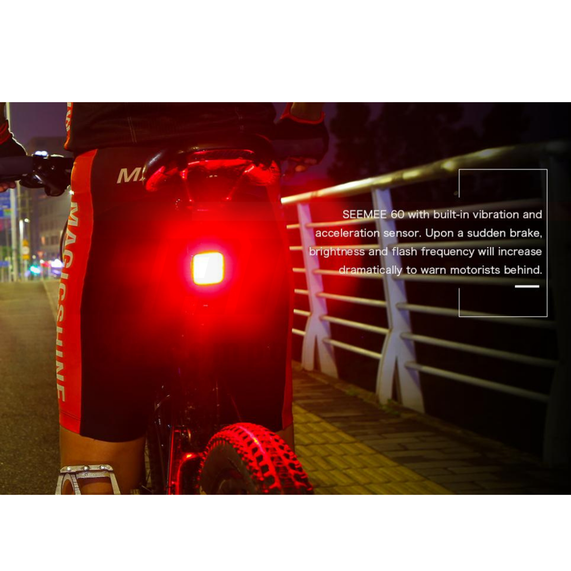 ไฟท้ายจักรยาน Magicshine รุ่น SEEMEE 20 SEEMEE 60(AUTO BRAKE)